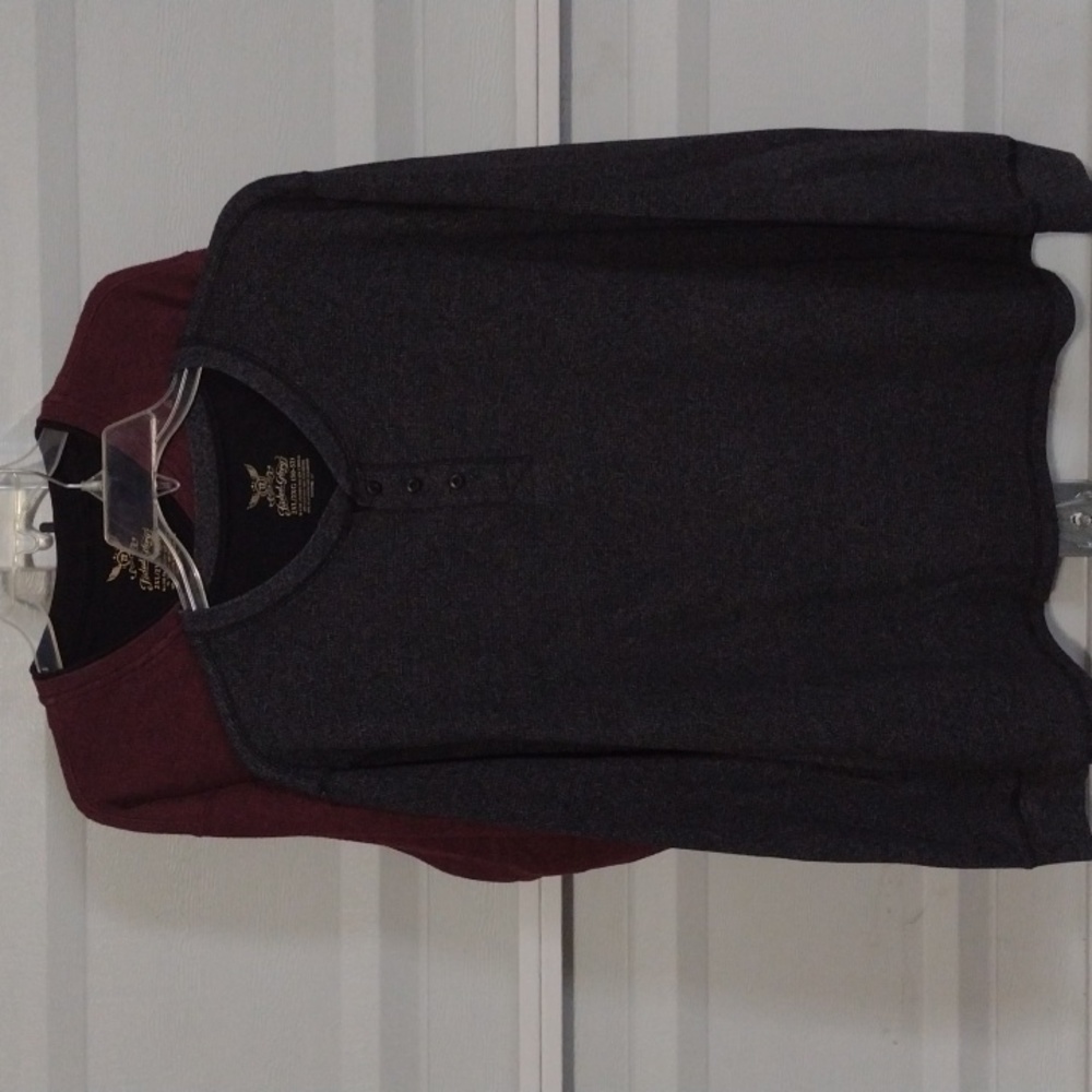 Faded Glory Long sleeve top X 2
